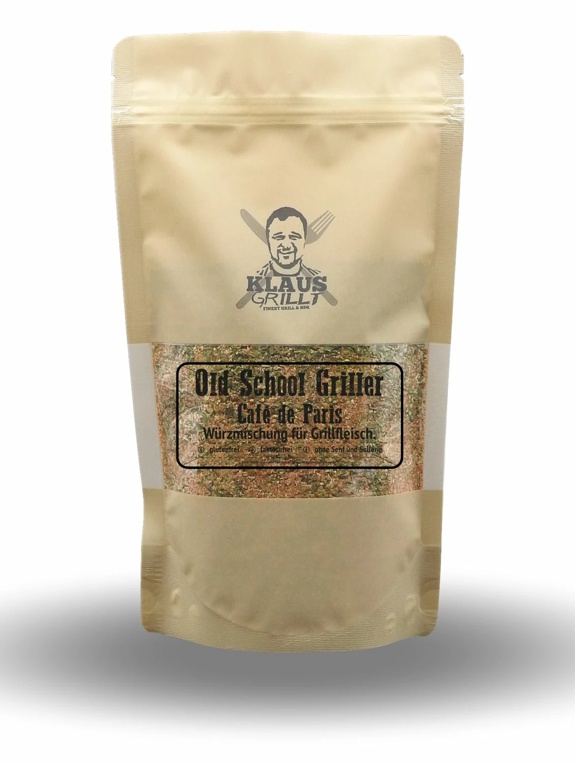 Old School Griller Café De Paris 250 G Beutel By Klaus Grillt