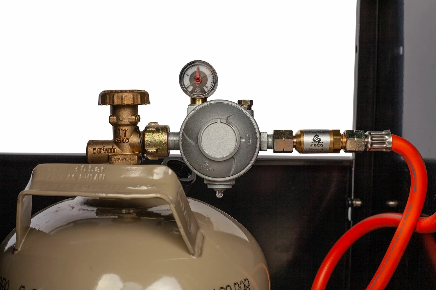 Grillfürst G621E 6-Brenner Edelstahl-Gasgrill - 1. FC Köln Edition - Edelstahlroste – Bild 5