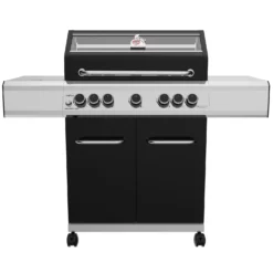 Grillfürst G520E 5-Brenner Gasgrill - 1. FC Köln Edition - Edelstahlroste