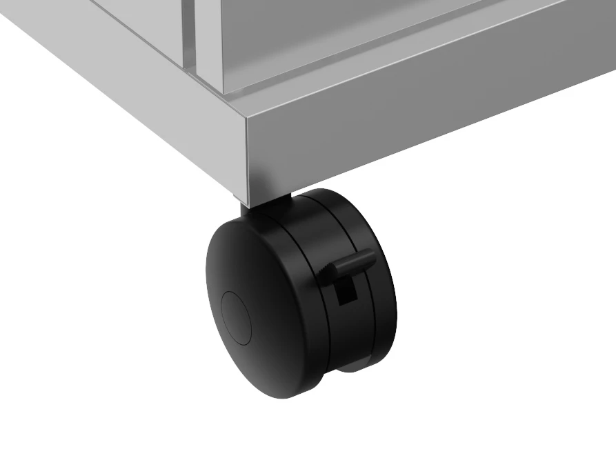 Grillfürst G521E 5-Brenner Edelstahl-Gasgrill - 1. FC Köln Edition - Edelstahlroste – Bild 8