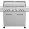 Grillfürst G621G 6-Brenner Edelstahl-Gasgrill - 1. FC Köln Edition - Gusseisenroste