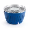 LotusGrill Classic - Holzkohle Tischgrill - Tiefblau Inkl. Tasche