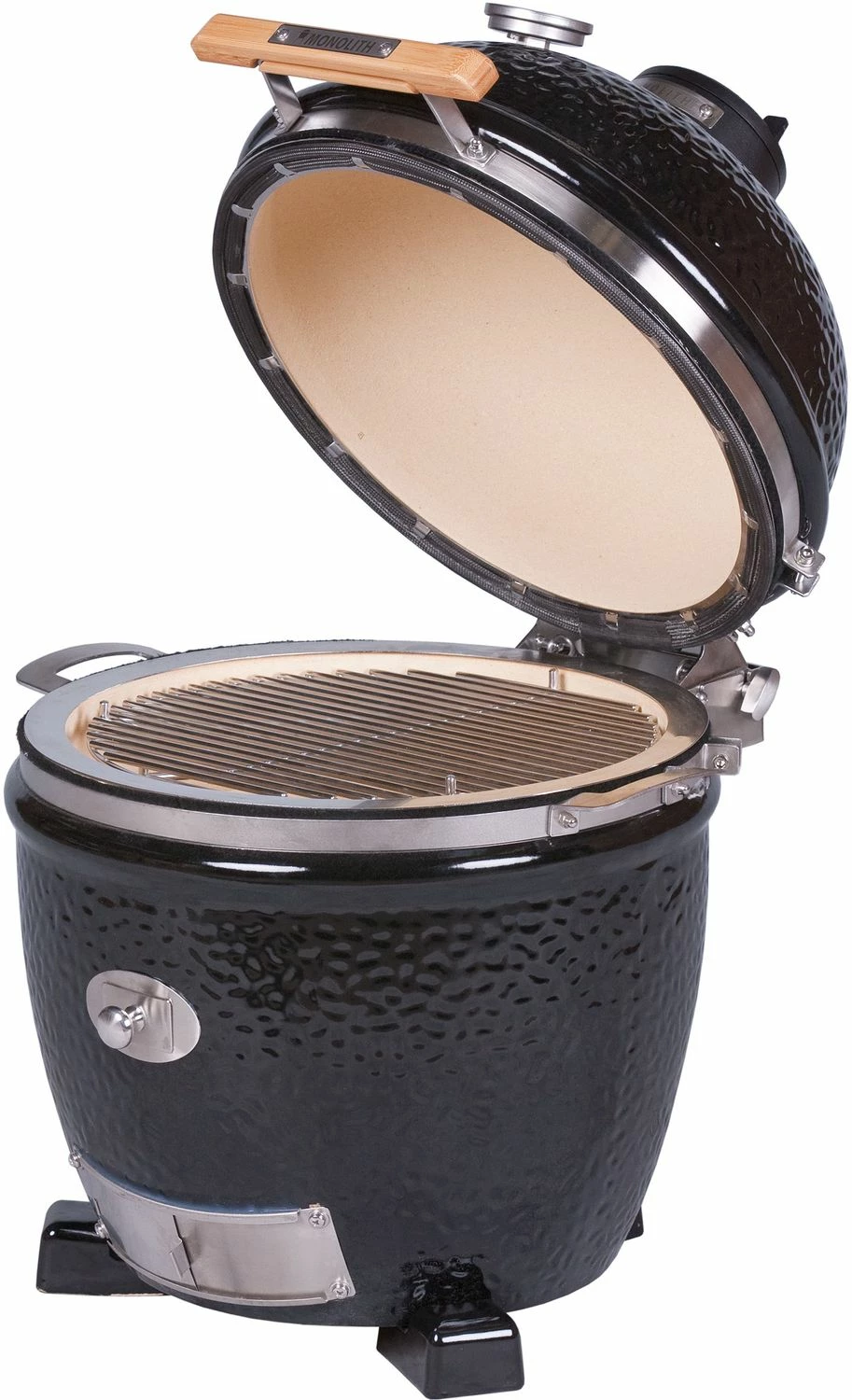 Monolith Grill Junior PRO Serie 2.0 Schwarz - OHNE Gestell – Bild 3