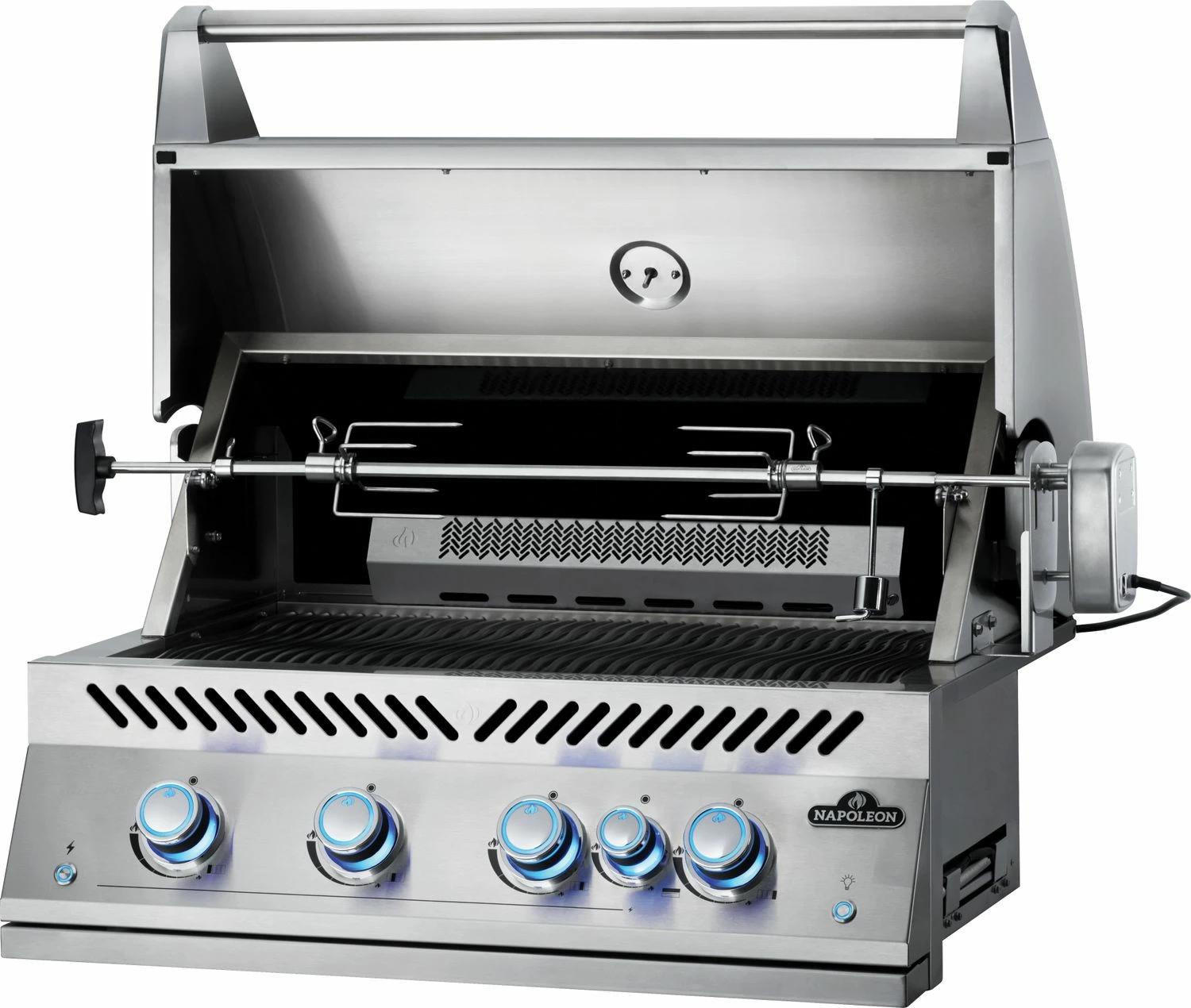 Napoleon 700-Series 32" BIG32 Edelstahl Einbaugrill Inkl. Drehspieß - Modell 2023 – Bild 12