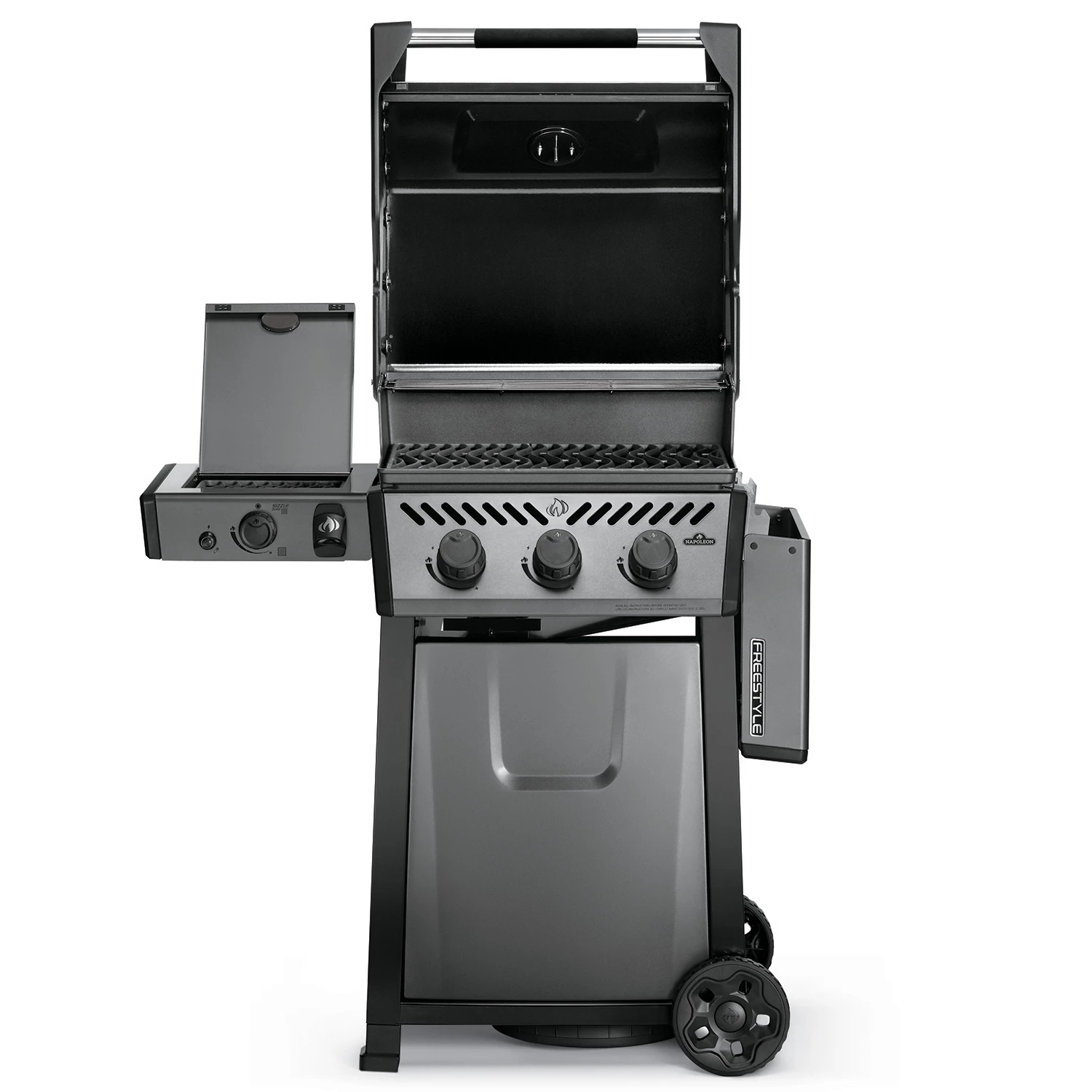 Napoleon Freestyle 365 Gasgrill, Graphit - Mit Sizzle Zone - Modell 2023 - X-DEAL Inkl. Drehspiess – Bild 3