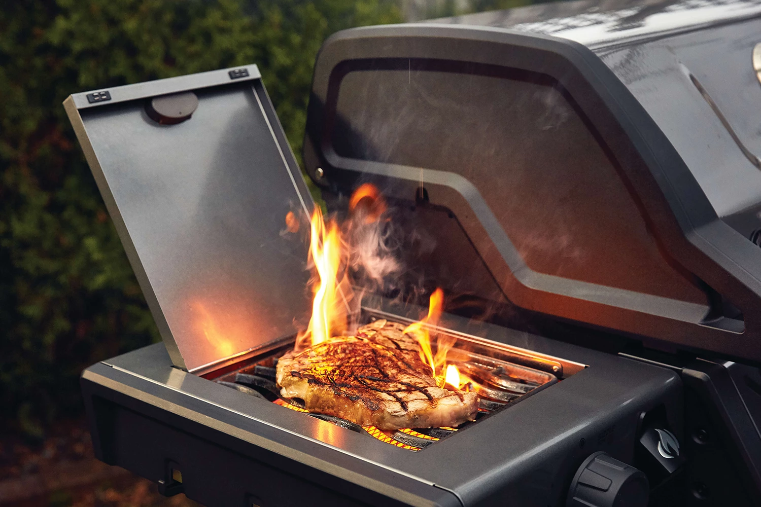 Napoleon Freestyle 365 Gasgrill, Graphit - Mit Sizzle Zone - Modell 2023 - X-DEAL Inkl. Drehspiess – Bild 9