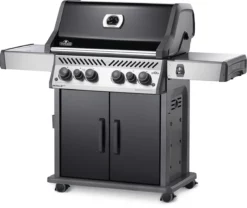 Napoleon Rogue SE 525 Gasgrill, Schwarz Mit Gussrosten, Sizzle Zone Und Heckbrenner - Modell 2023