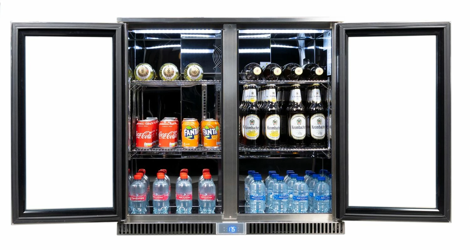 Napoleon Outdoor - Kühlschrank, 210 Liter, 2-türig Mit Doppelverglasung Und LED Beleuchtung - Wasserdicht Nach IP24 – Bild 5