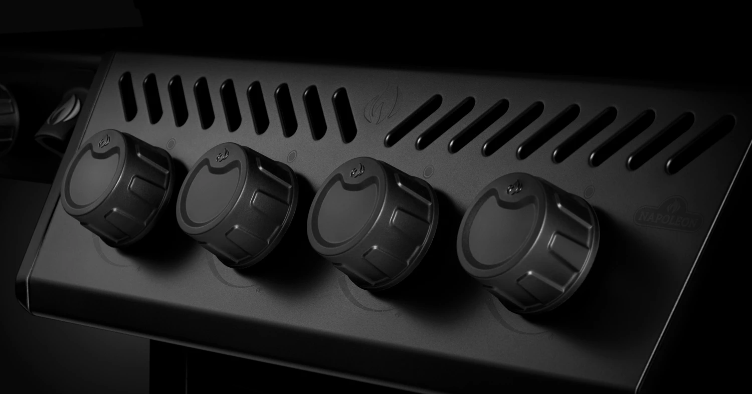 Napoleon Phantom Freestyle 425 Gasgrill, Mattschwarz - Mit Sizzle Zone Und Tür - Modell 2023 – Bild 11