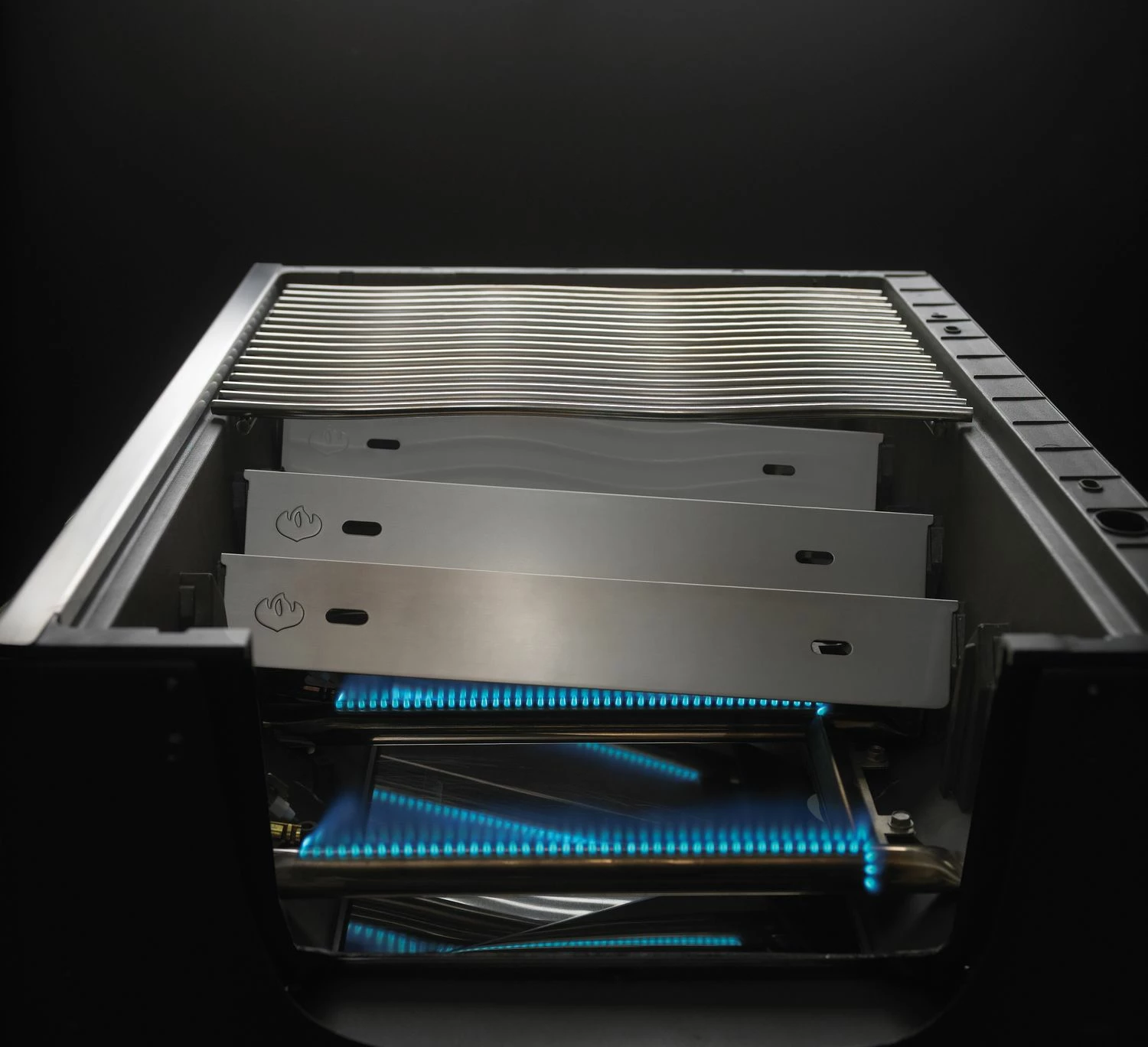 Napoleon Outdoor Küche Oasis 200 Mit Prestige Pro 500 Edelstahl Einbaugrill Ohne Vordefinierte Arbeitsplatte – Bild 7