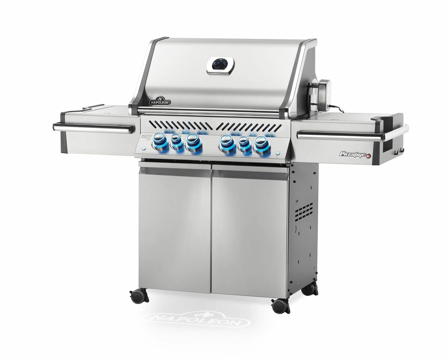 Napoleon Prestige Pro 500-3 Edelstahl Gasgrill Inkl. Drehspieß - Modell 2023 – Bild 3