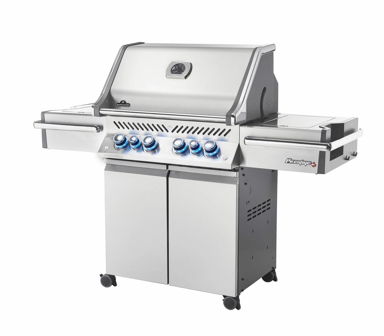 Napoleon Prestige Pro 500-3 Edelstahl Gasgrill Inkl. Drehspieß - Modell 2023 – Bild 4