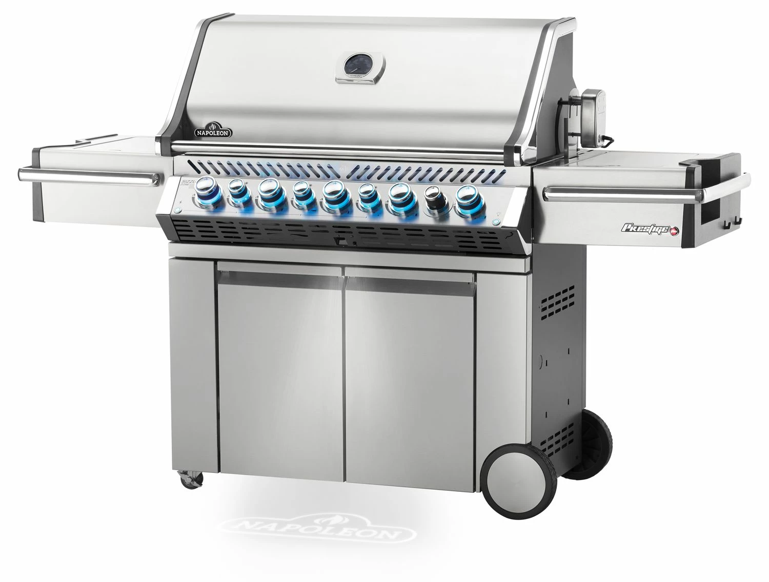 Napoleon Prestige Pro 665-3 Edelstahl Gasgrill Inkl. Drehspieß - X-DEAL Inkl. Napoleon TravelQ PRO285 Kompakt Gasgrill – Bild 3
