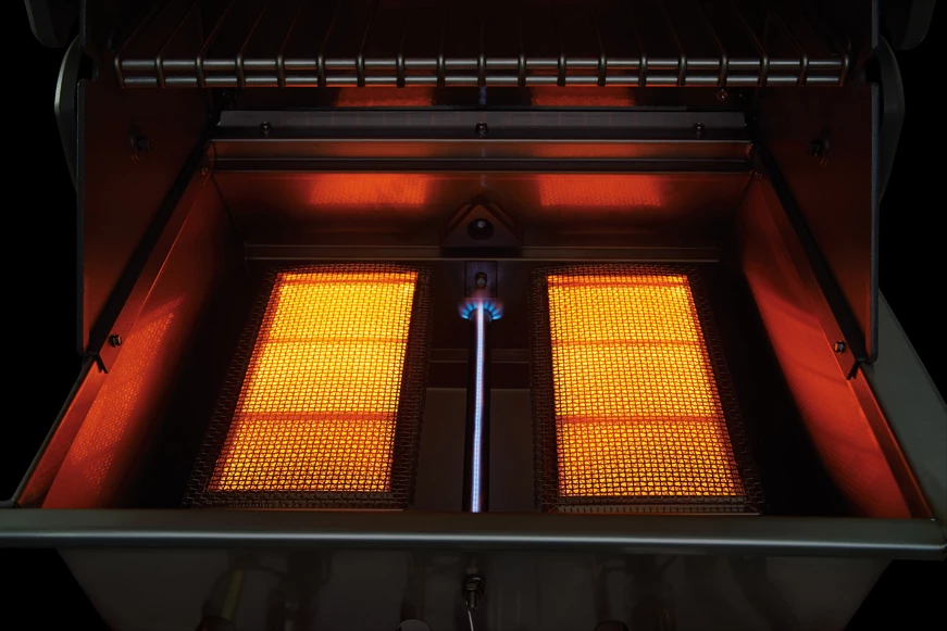 Napoleon Prestige Pro 825-3 Edelstahl Gasgrill Inkl. Drehspieß Und Bodenbeleuchtung + Gratis Napoleon Holzkohlegrill Kugelgrill Ø 57cm – Bild 14