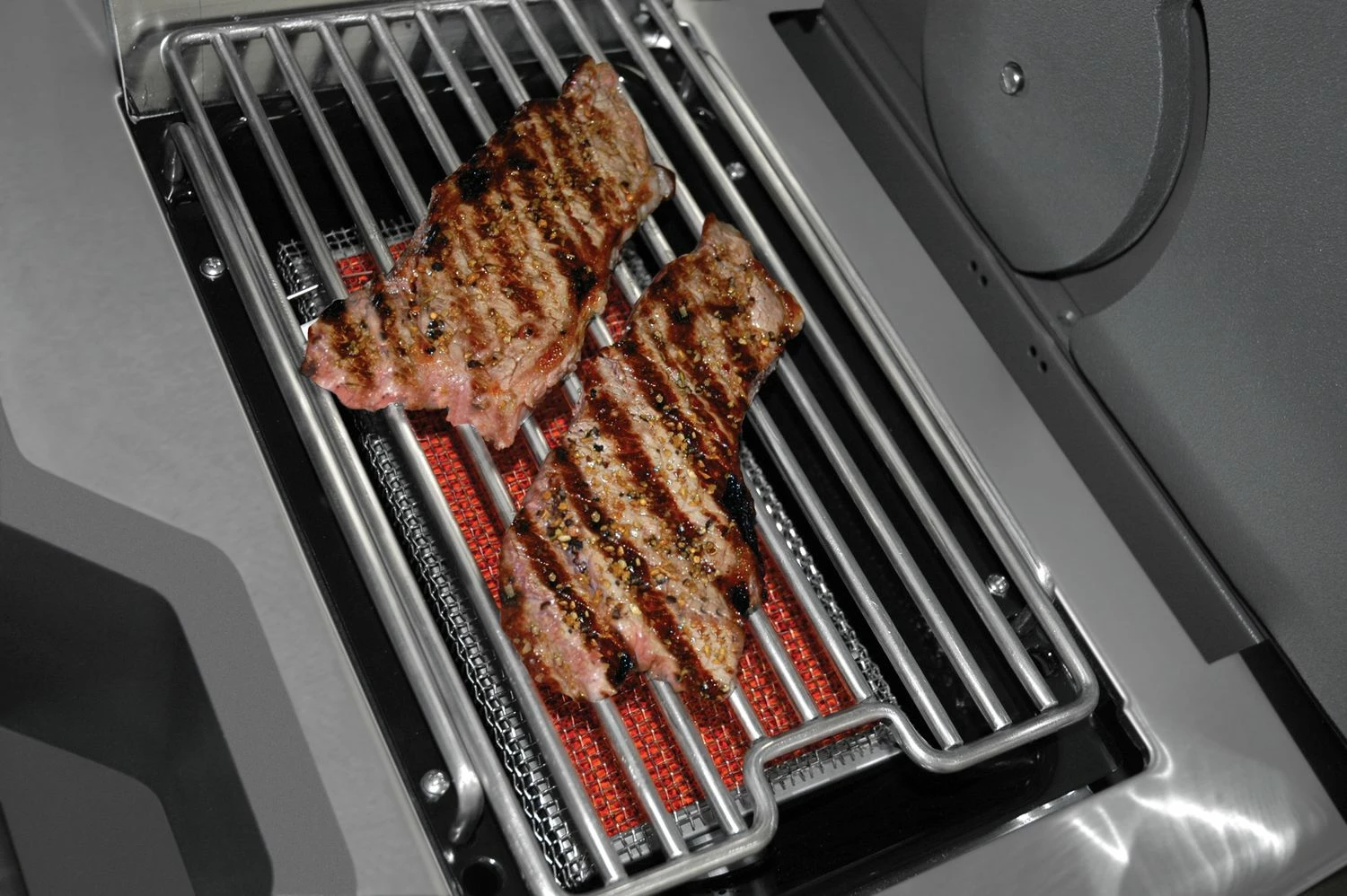 Napoleon Prestige Pro 500-3 Edelstahl Gasgrill, Erdgas Inkl. Drehspieß - Modell 2023 – Bild 7