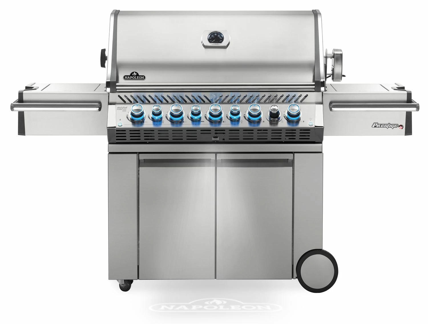 Napoleon Prestige Pro 665-3 Edelstahl Gasgrill Inkl. Drehspieß - X-DEAL Inkl. Napoleon TravelQ PRO285 Kompakt Gasgrill – Bild 2