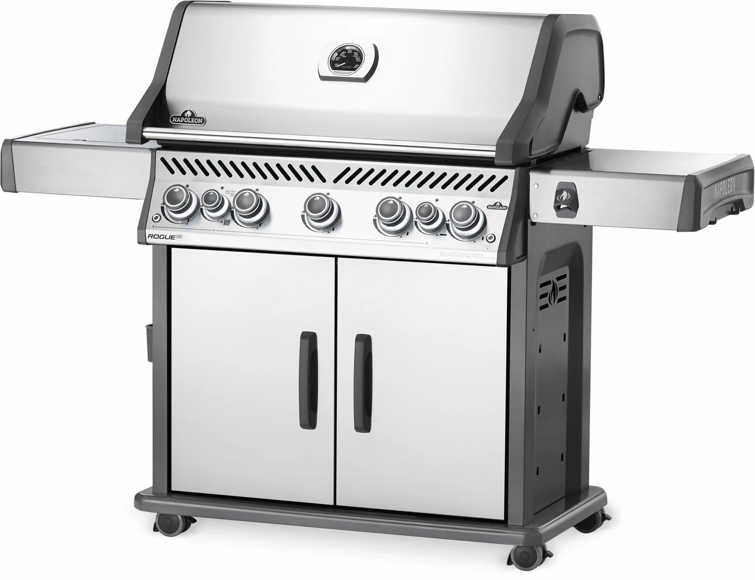 Napoleon Rogue SE 625 Edelstahl Gasgrill Mit Sizzle Zone Und Heckbrenner - Modell 2023