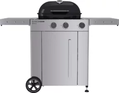 Outdoorchef Gas Kugelgrill Arosa 570 G Premium Steel Inkl. Seitenkocher
