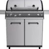 Outdoorchef Dualchef S 425 G Edelstahl Gasgrill Mit Seitenkocher + BLAZING ZONE Infrarotbrenner