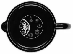 Petromax Emaille Milchtopf / 1400 Ml / Schwarz