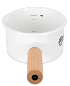 Petromax Emaille Stieltopf / 500 Ml / Weiß