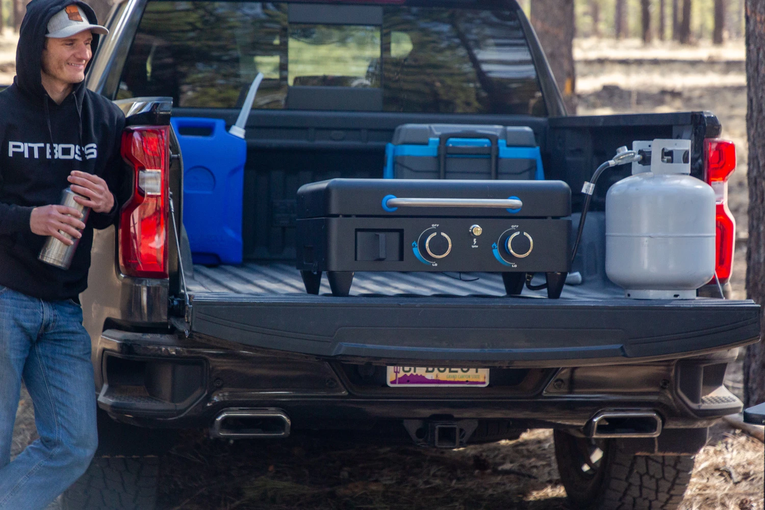 Pit Boss Plancha Grill Ultimate Plancha 2-Brenner - Mit Untergestell – Bild 3