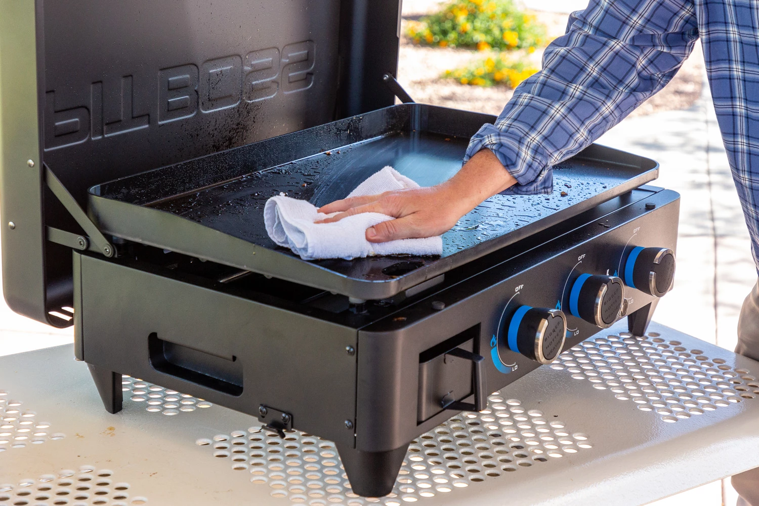 Pit Boss Plancha Grill Ultimate Plancha 3-Brenner - Mit Untergestell – Bild 16