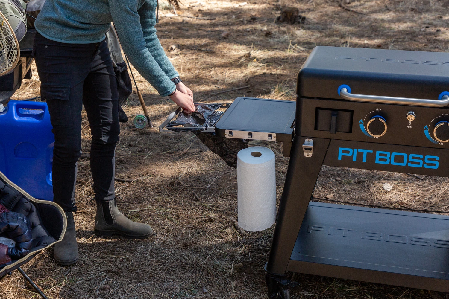 Pit Boss Plancha Grill Ultimate Plancha 2-Brenner - Mit Untergestell – Bild 10