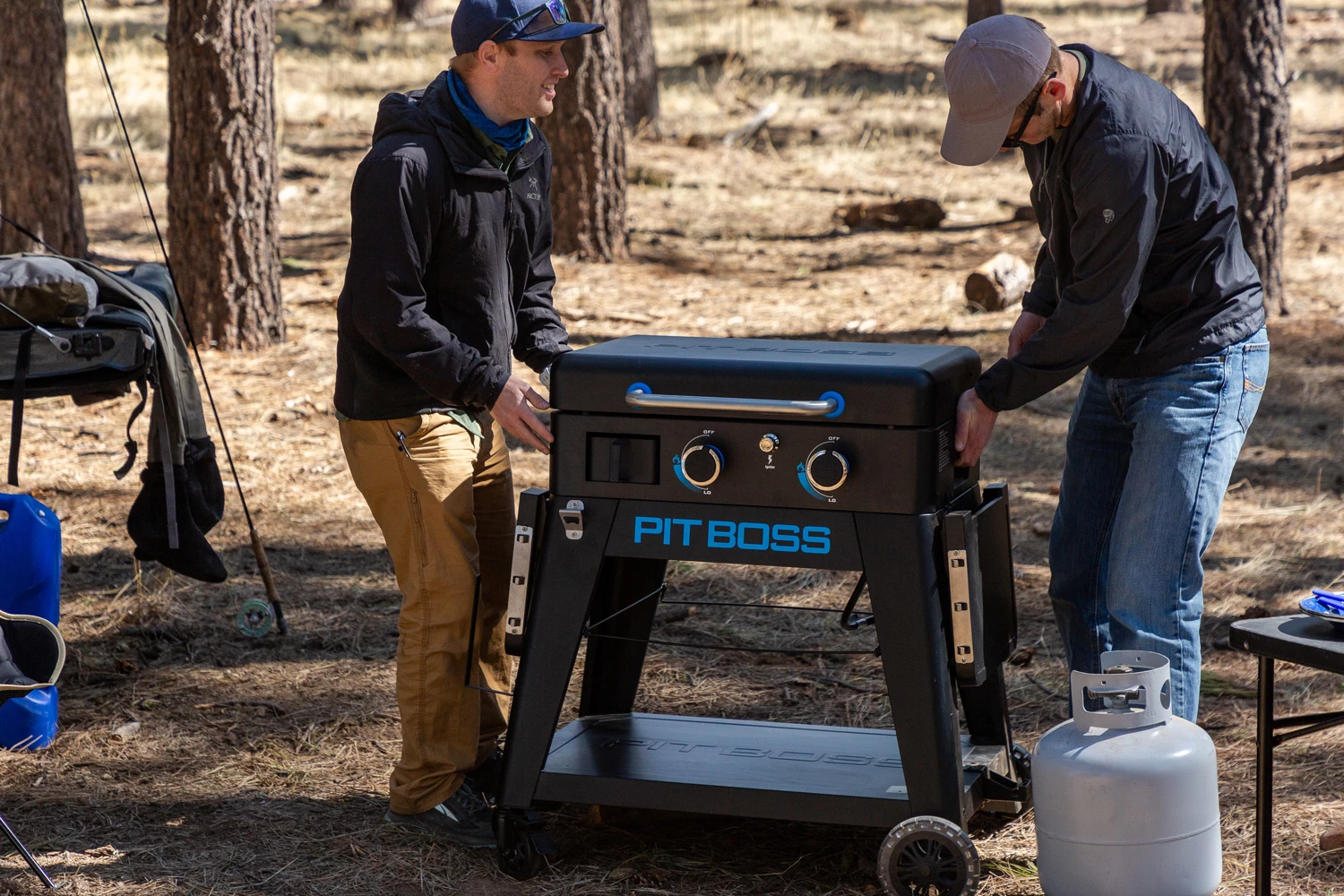 Pit Boss Plancha Grill Ultimate Plancha 2-Brenner - Mit Untergestell – Bild 6