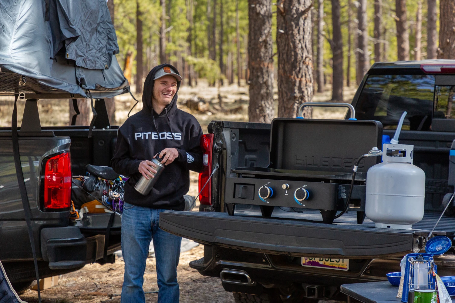 Pit Boss Plancha Grill Ultimate Plancha 2-Brenner - Mit Untergestell – Bild 4