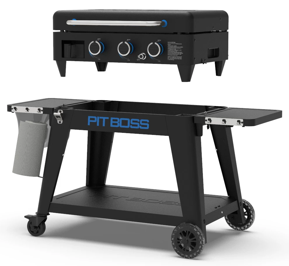 Pit Boss Plancha Grill Ultimate Plancha 3-Brenner - Mit Untergestell – Bild 7