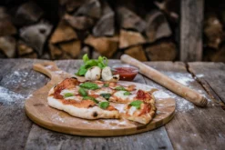 Grillfürst Pizzabrett Bambusholz