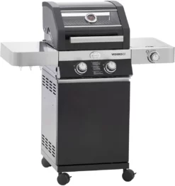 Rösle Gasgrill Videro G2 Schwarz - Modell 2022 Inkl. Abdeckhaube