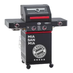 Rösle Videro G2-S VARIO+ Schwarz Gasgrill - FC Bayern Edition - Inkl. FC Bayern Abdeckhaube Und GrillbĂŒrste