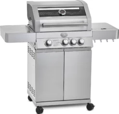 Rösle Gasgrill Videro G3 Edelstahl - Modell 2023 Inkl. Abdeckhaube