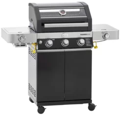 Rösle Gasgrill Videro G3-S VARIO+ Schwarz - Modell 2023 Inkl. Abdeckhaube
