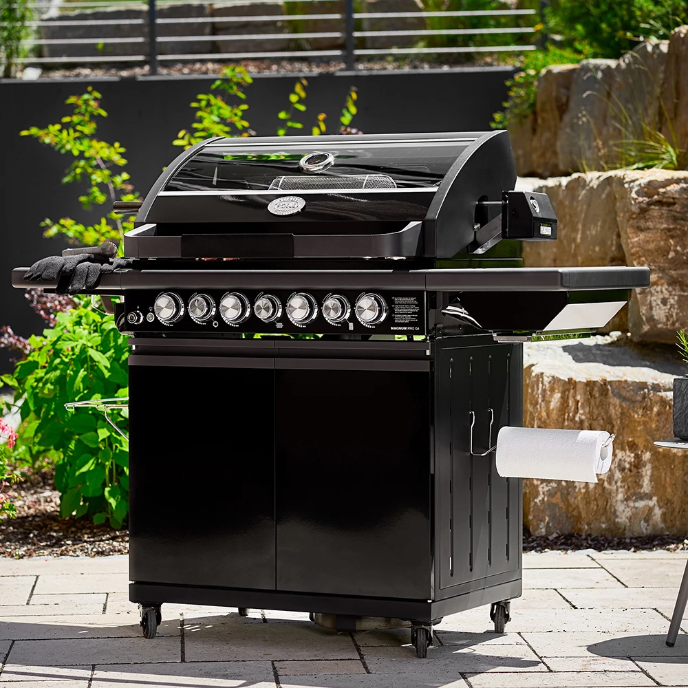 Rösle Gasgrill Magnum PRO G4-S - X-DEAL Inkl. Abdeckhaube Und Gusseisen Grillplatte - Modell 2023 – Bild 8