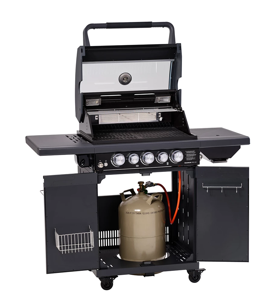 Rösle Gasgrill Magnum PRO G3 - X-DEAL Inkl. Abdeckhaube Und Gusseisen Grillplatte - Modell 2023 – Bild 2