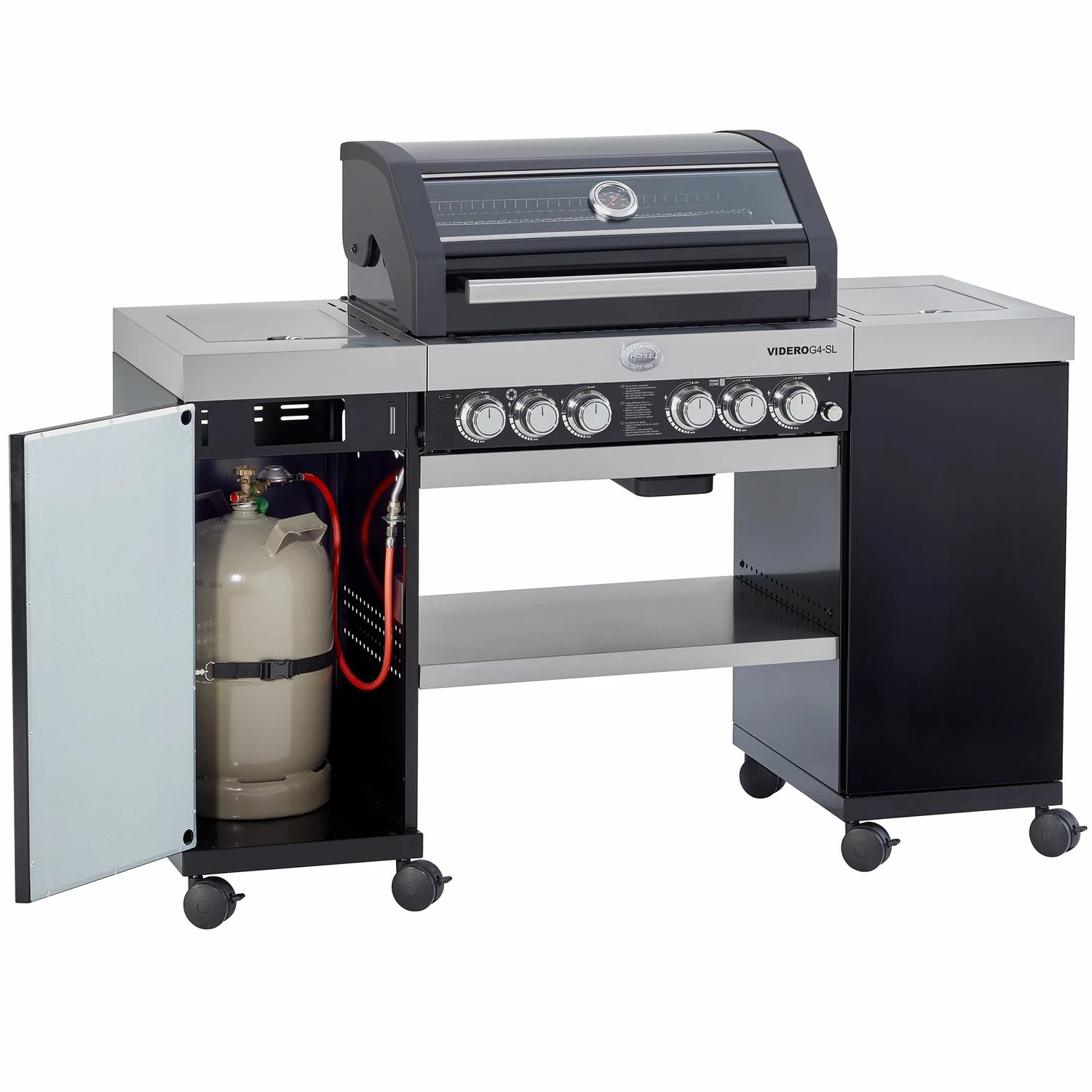 Rösle Gasgrill Videro G4-SL VARIO+ Schwarz - Modell 2022 – Bild 2