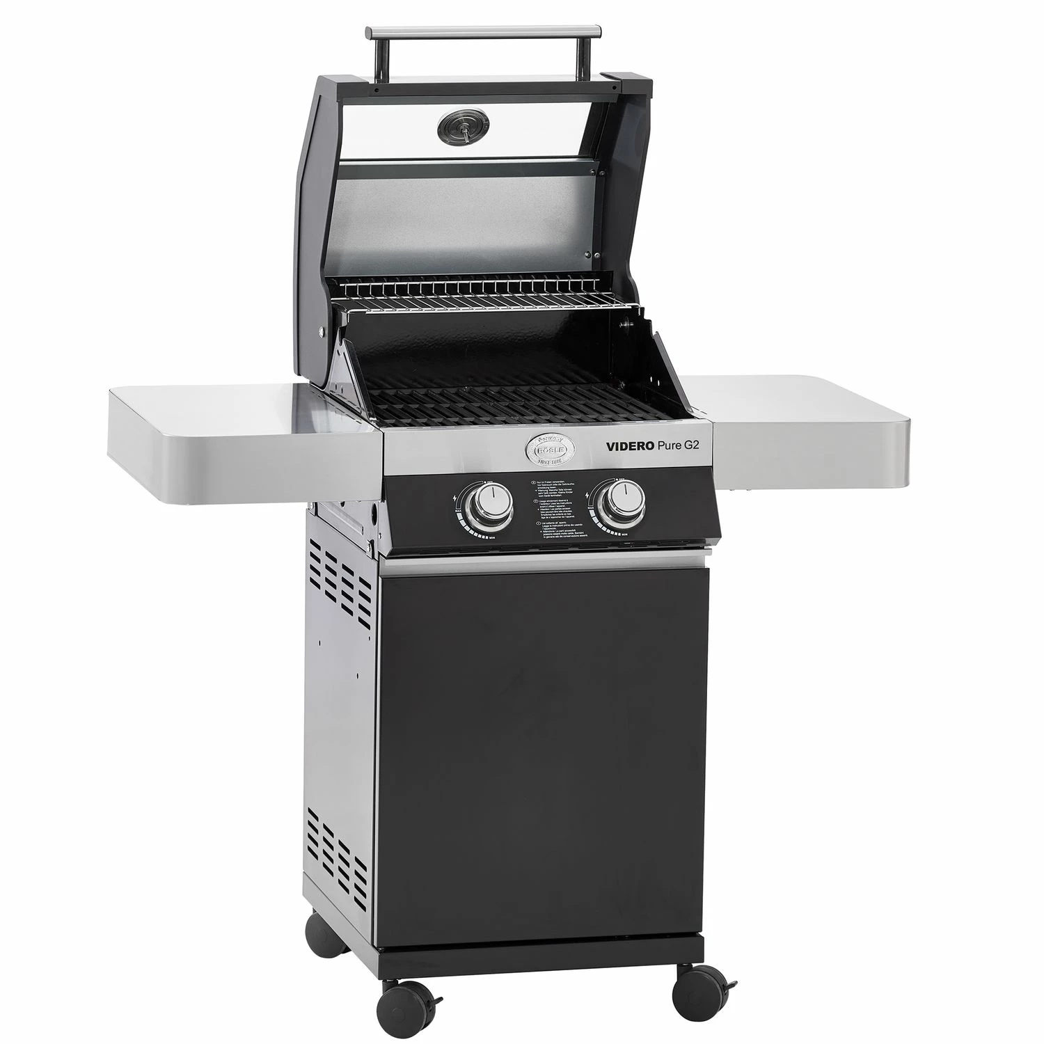 Rösle Gasgrill Videro G2 Pure Schwarz