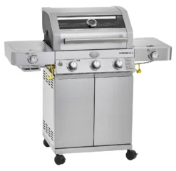 Rösle Edelstahl Gasgrill Videro G3-S VARIO+ - Limited Edition Modell 2023 - X-DEAL Inkl. Abdeckhaube, Grillplatte Und Dreshpieß