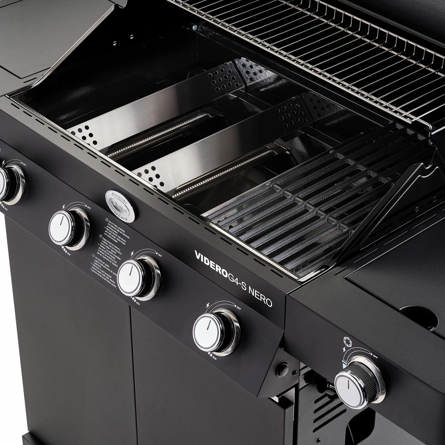 Rösle Gasgrill BBQ-Station Videro G4-S Vario+ Nero Schwarz - Modell 2023 - X-DEAL Inkl. Abdeckhaube – Bild 10