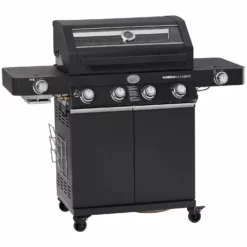 Rösle Gasgrill BBQ-Station Videro G4-S Vario+ Nero Schwarz - Modell 2023 - X-DEAL Inkl. Abdeckhaube