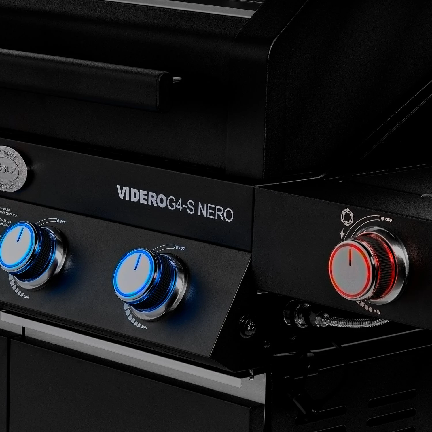Rösle Gasgrill BBQ-Station Videro G4-S Vario+ Nero Schwarz - Modell 2023 - X-DEAL Inkl. Abdeckhaube – Bild 9