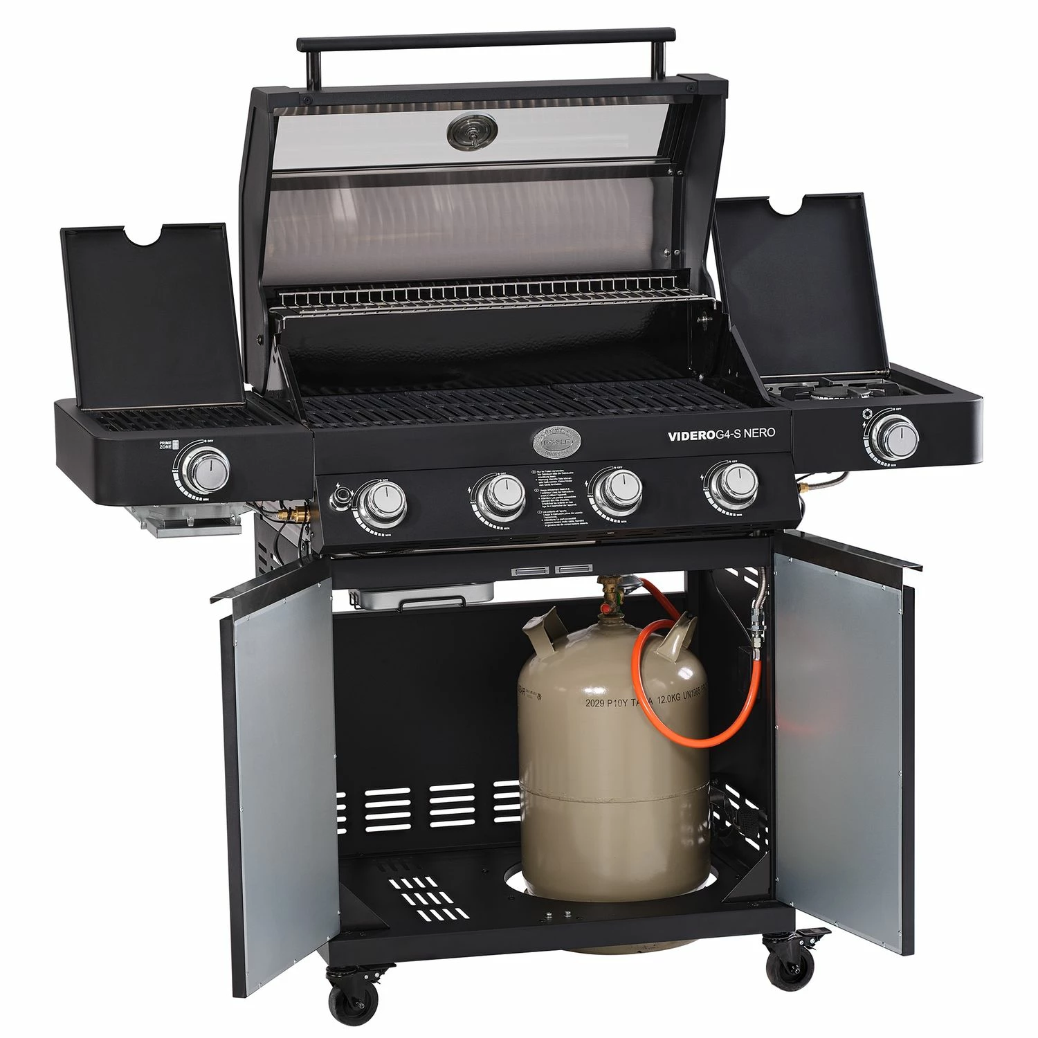 Rösle Gasgrill BBQ-Station Videro G4-S Vario+ Nero Schwarz - Modell 2023 - X-DEAL Inkl. Abdeckhaube – Bild 2