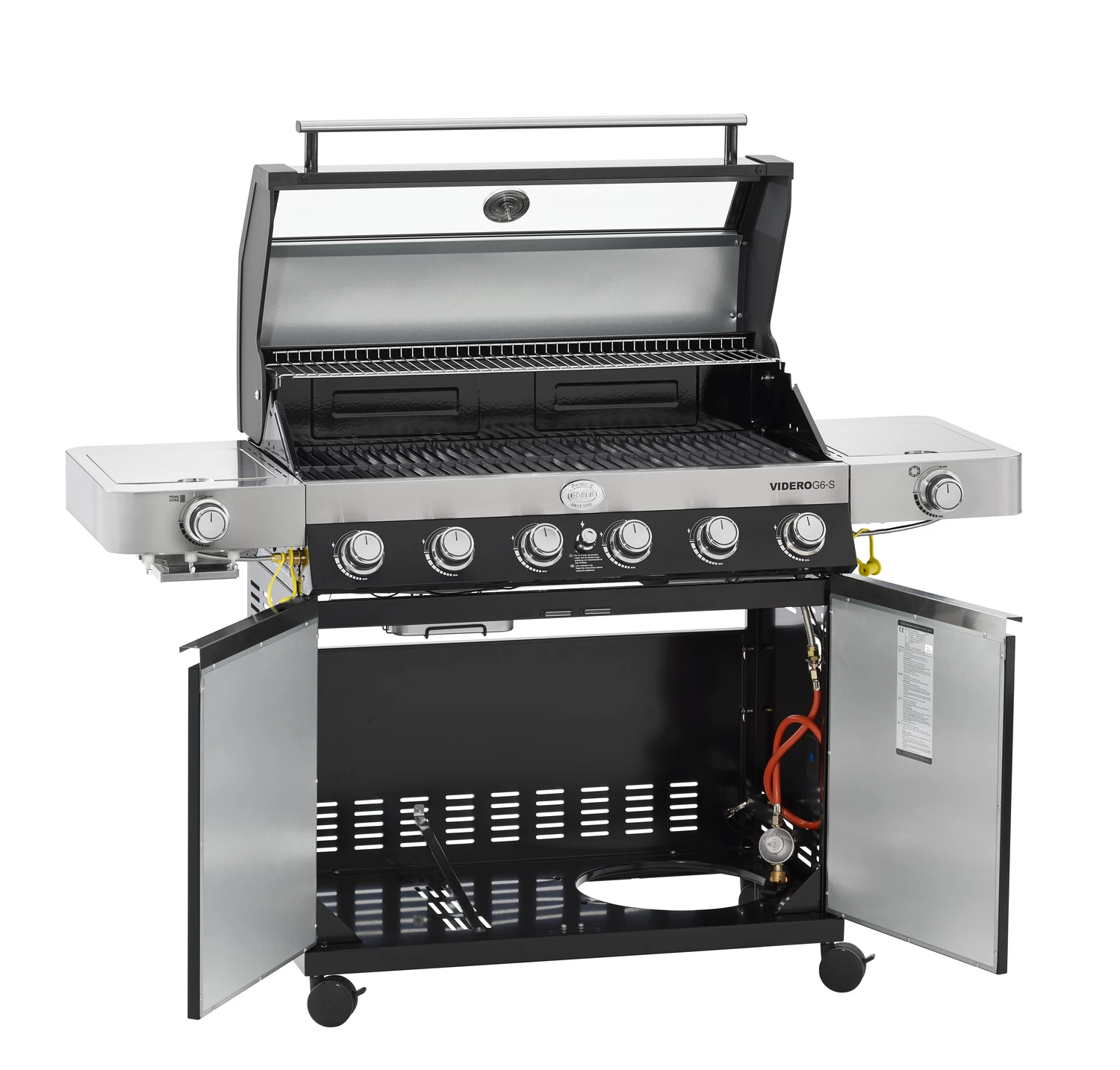 Rösle Gasgrill Videro G6-S VARIO+ Schwarz - Modell 2023 – Bild 3