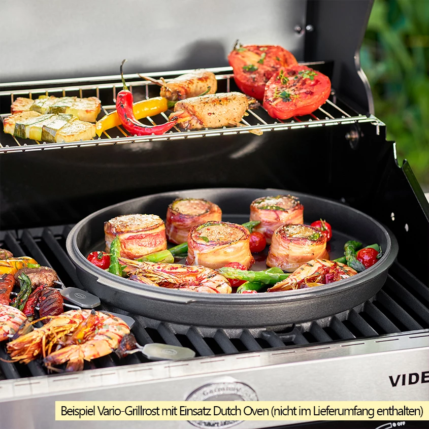 Rösle Gasgrill Videro G6-S VARIO+ Schwarz - Modell 2023 - SMART Deal Inkl. Grillfürst Grill Control – Bild 17