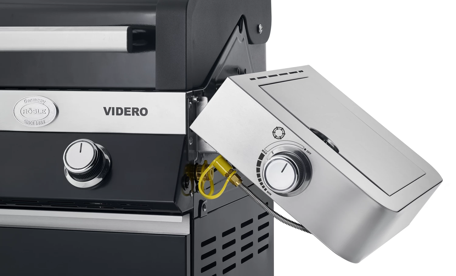 Rösle Gasgrill Videro G6-S VARIO+ Schwarz - Modell 2023 – Bild 5