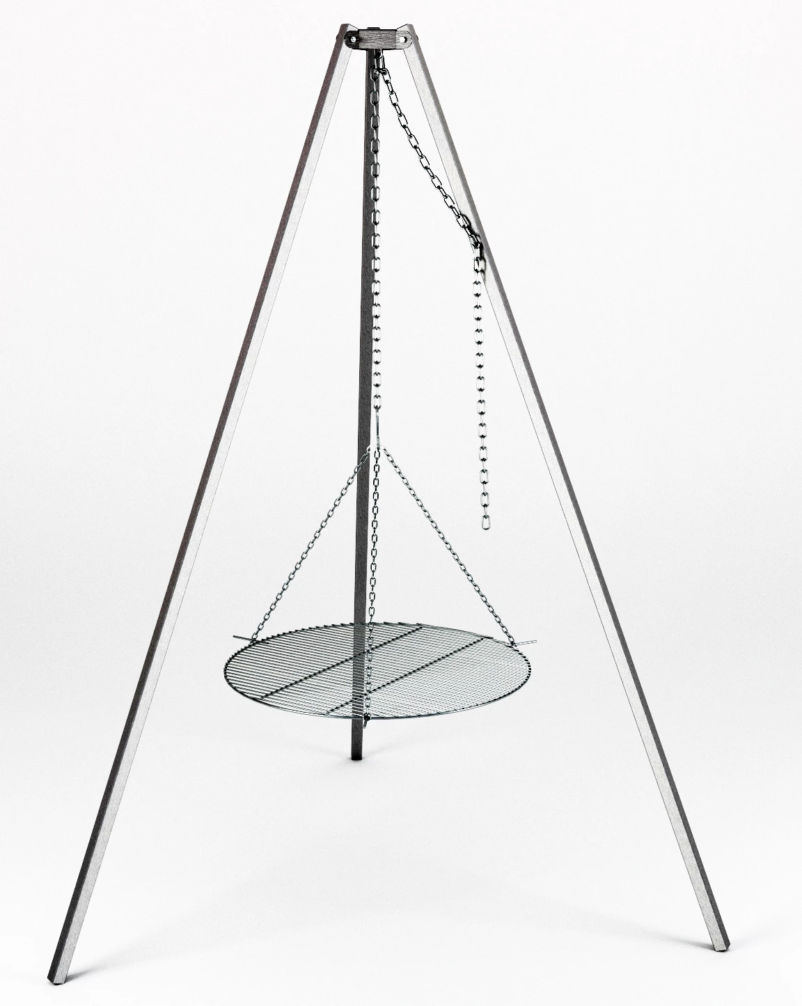 SvenskaV Schwenkgrill Dreibein Mit Rost Ø 63 Cm, Edelstahl