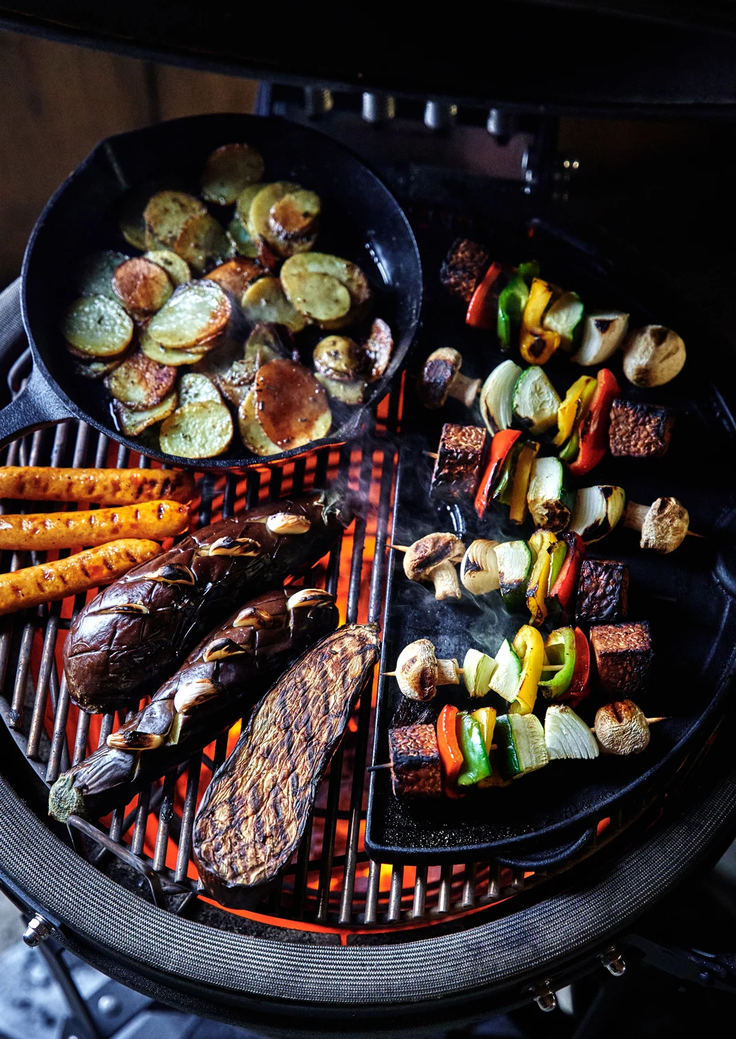 The Bastard Keramikgrill Urban Medium - Complete - Schwarz Matt - Modell 2023 – Bild 8